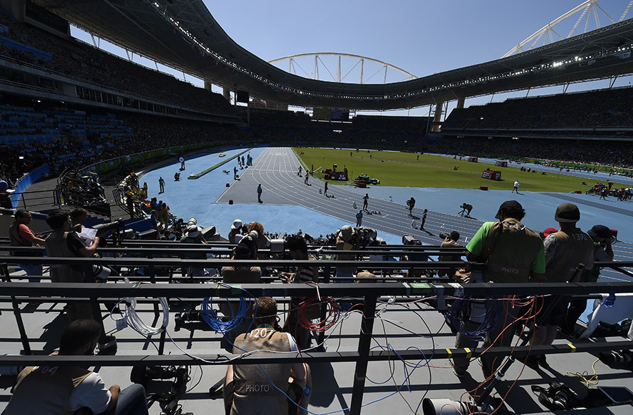 Photo position no Engenhão, Rio de Janeiro (RJ)