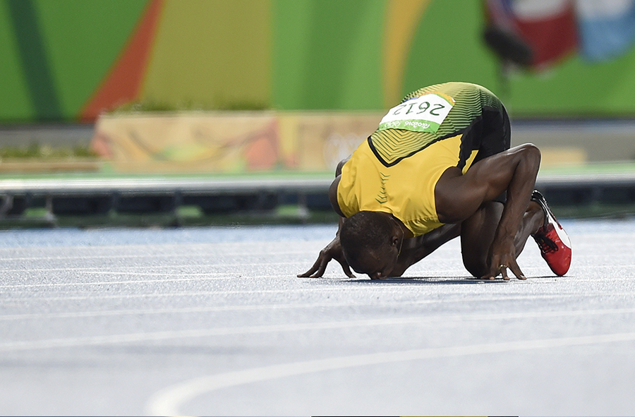 Usain Bolt durante os Jogos Rio 2016, Rio de Janeiro (RJ)