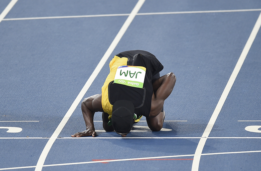 Usain Bolt durante os Jogos Rio 2016, Rio de Janeiro (RJ)