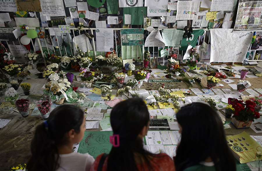Despedida da Chapecoense, Chapecó (SC)