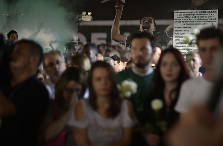 Despedida da Chapecoense, Chapecó (SC)