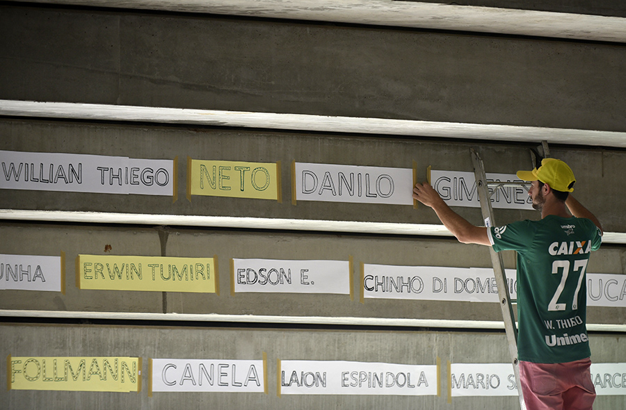 Despedida da Chapecoense, Chapecó (SC)