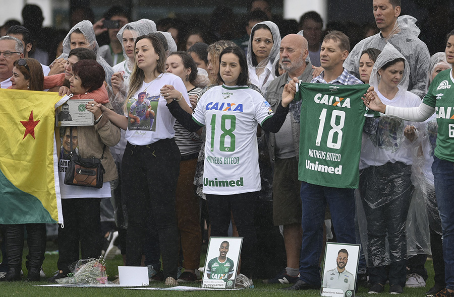Despedida da Chapecoense, Chapecó (SC)