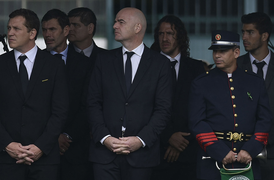 Despedida da Chapecoense, Chapecó (SC)