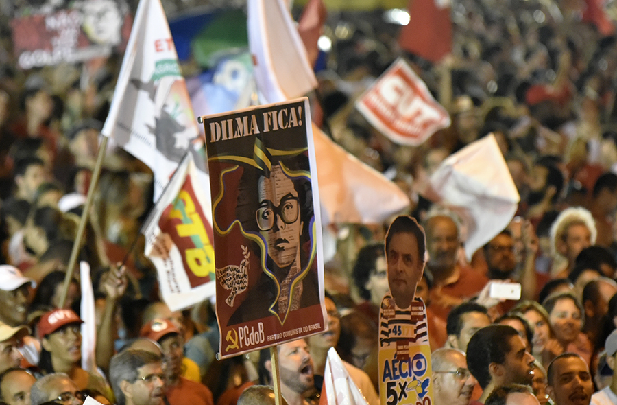 Protesto em favor da democracia, Belo Horizonte (MG)