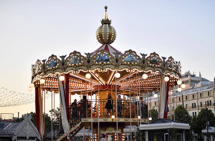 Praça Vermelha, em Moscou - Rússia
